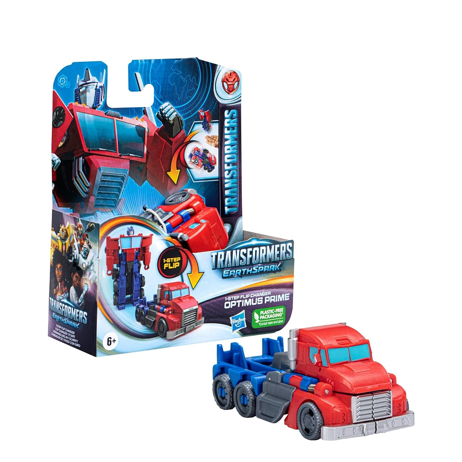Transformers Optimus Prime Earthspark 1-Step Hasbro F6716