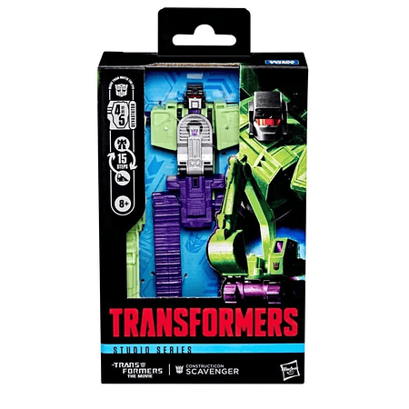 Transformers Constructicon Scavenger Hasbro G0570 Figura Combinable