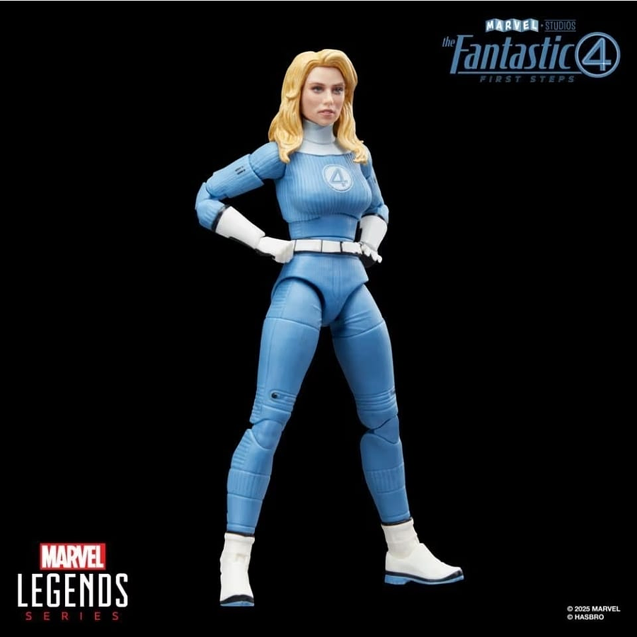 Marvel Legends Invisible Woman Hasbro G0801 Figura 6” Fantastic Four