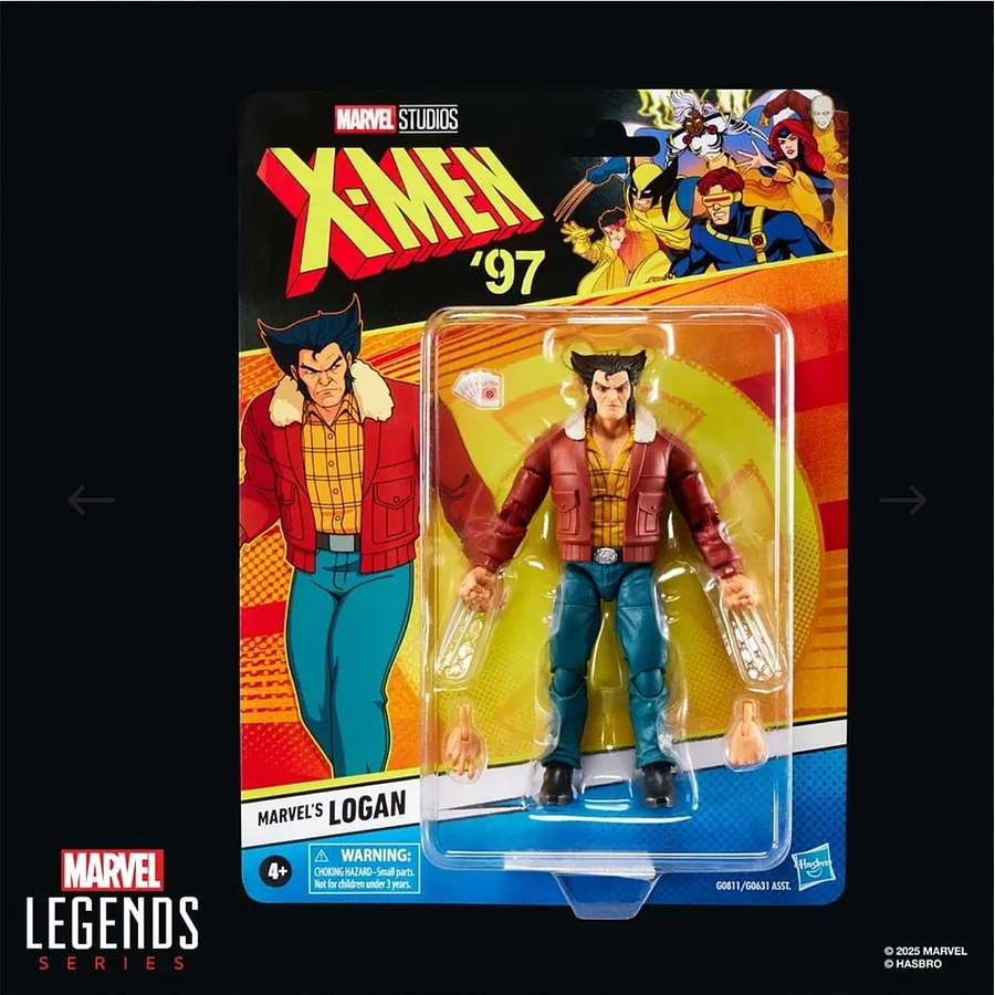 Marvel Legends Logan Hasbro G0811 Figura 6” X-Men Coleccionable