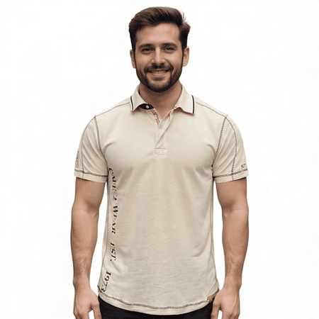  Polera de Hombre Eco Café Elias Polo Latte Northland 02-0431148