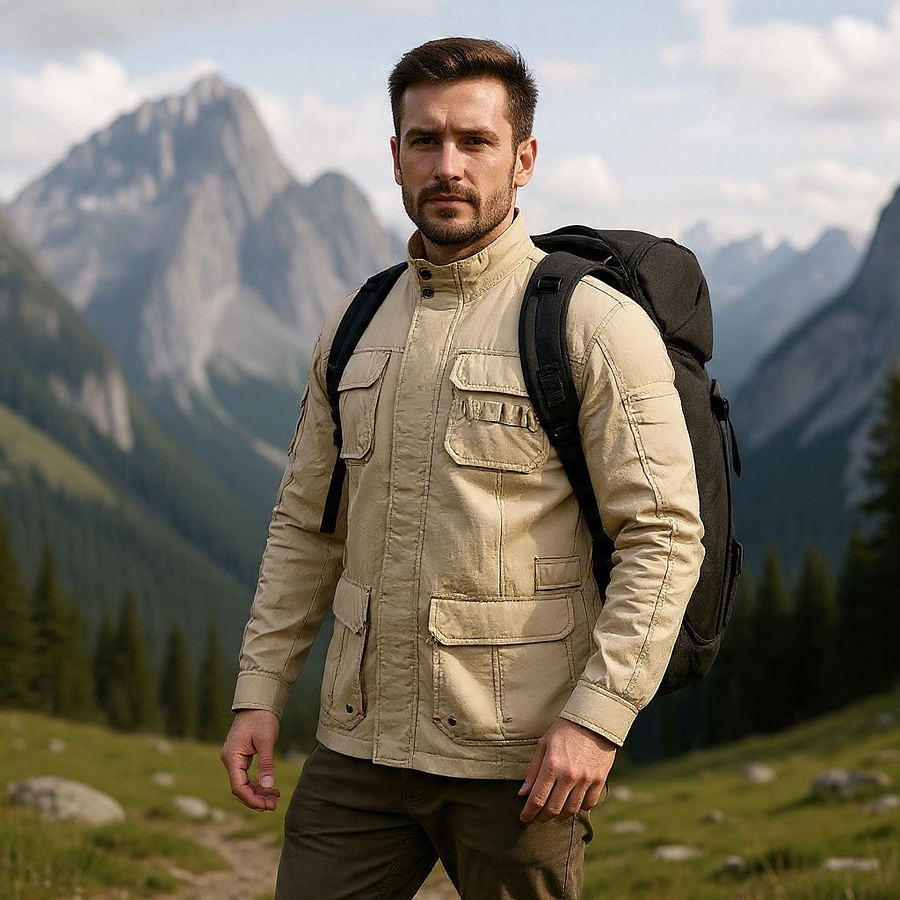 Chaqueta de Hombre Northland Pro Dry ALP Taupe 02-041388 