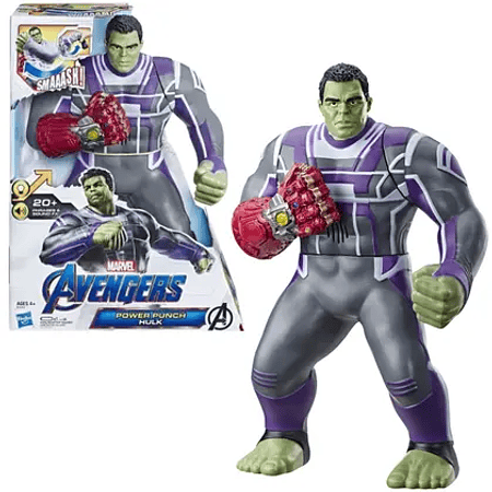Figura de acción Power Punch Hulk TCF
