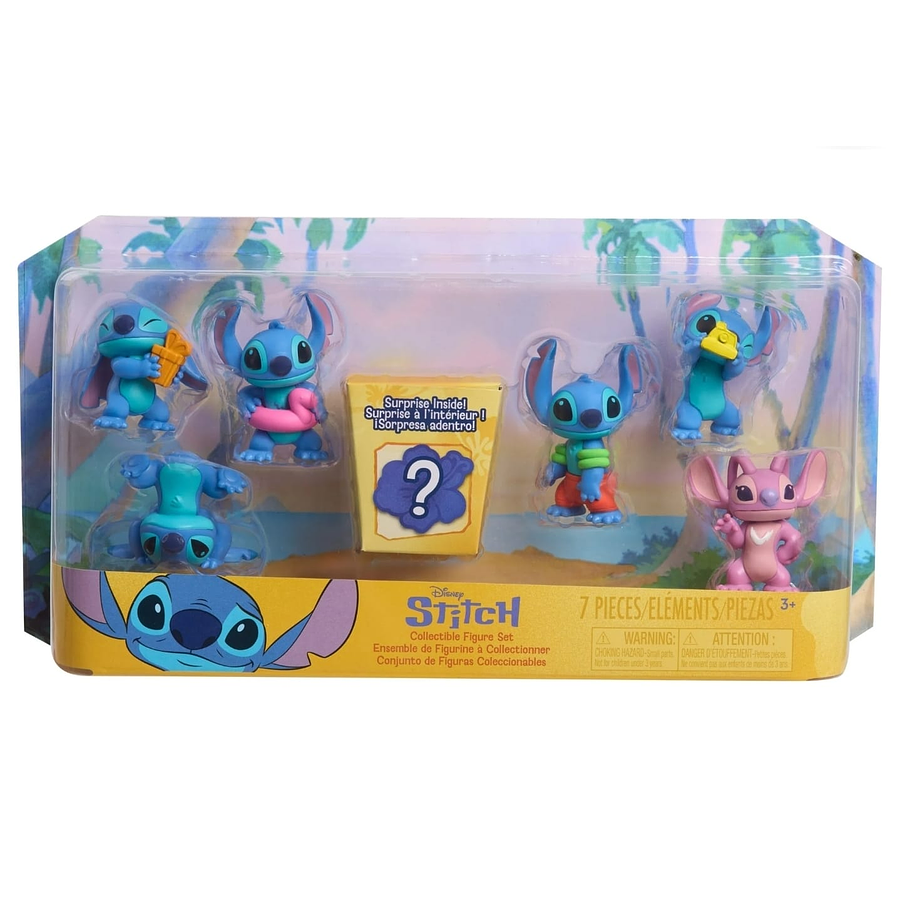 Disney Stitch Juego de Figuras Coleccionables