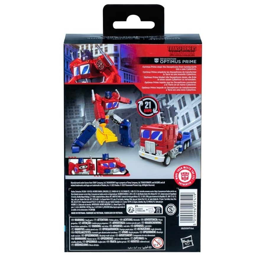 Transformers Studio Series Devastation Optimus Prime Action Figure G0620