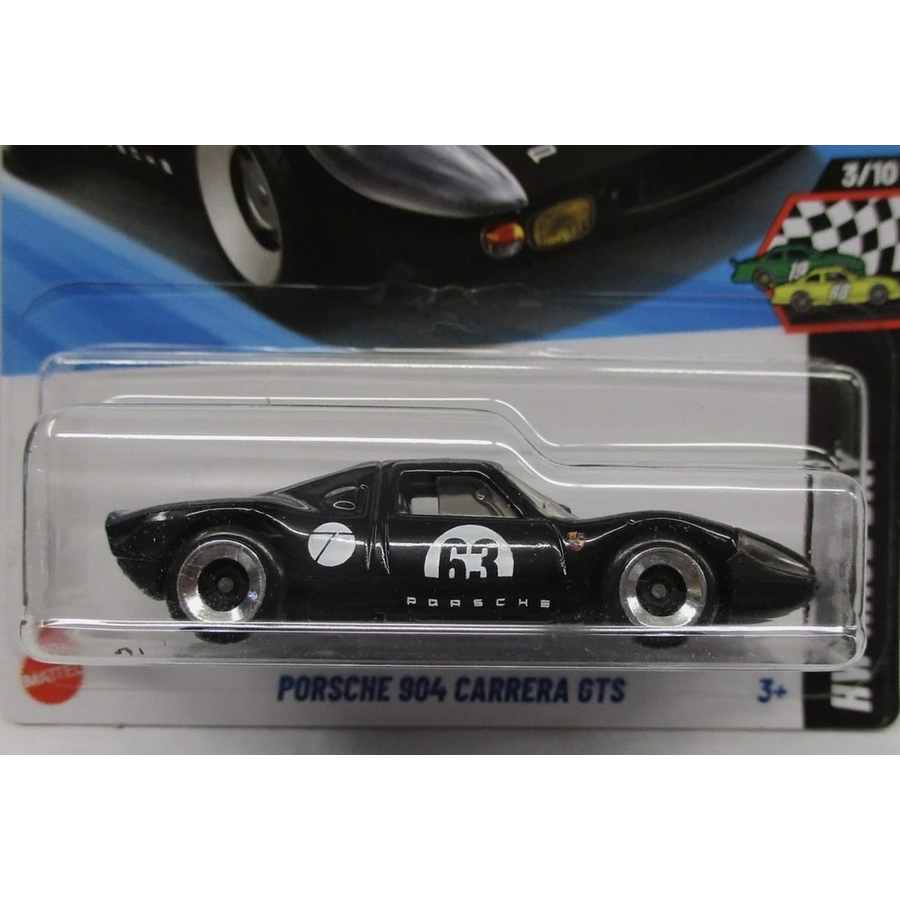 Hot Wheels Porsche 904 Carrera GTS 100/250 Negro 2025 HW Race Day 3/10 