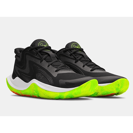 Zapatilla Basketball Under Armour UA Jet ’25 Unisex 6001585-002 Negra