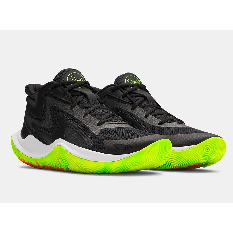 Zapatilla Basketball Under Armour UA Jet ’25 Unisex 6001585-002 Negra