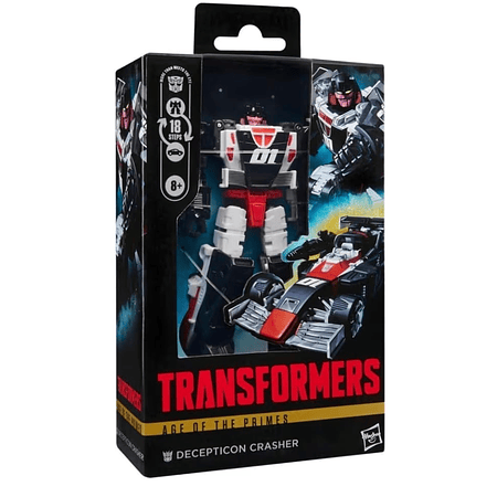 Transformers Age of the Primes Deluxe Class Decepticon Crasher G1027