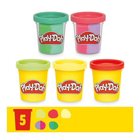 Play-Doh Set Masas Mi Jardín Magico Flores Florecientes G0492
