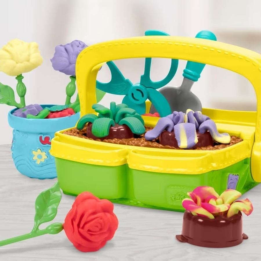 Play-Doh Set Masas Mi Jardín Magico Flores Florecientes G0492