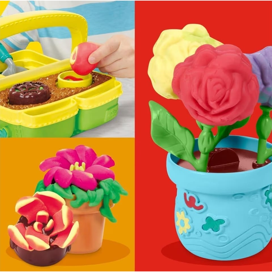 Play-Doh Set Masas Mi Jardín Magico Flores Florecientes G0492