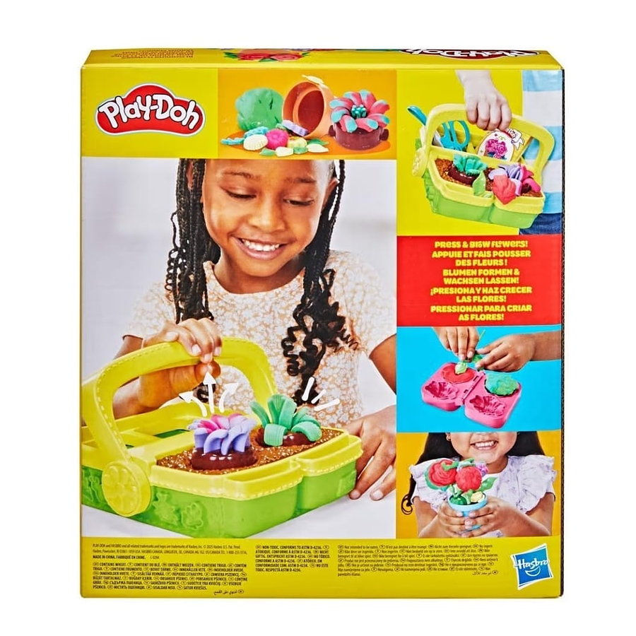 Play-Doh Set Masas Mi Jardín Magico Flores Florecientes G0492