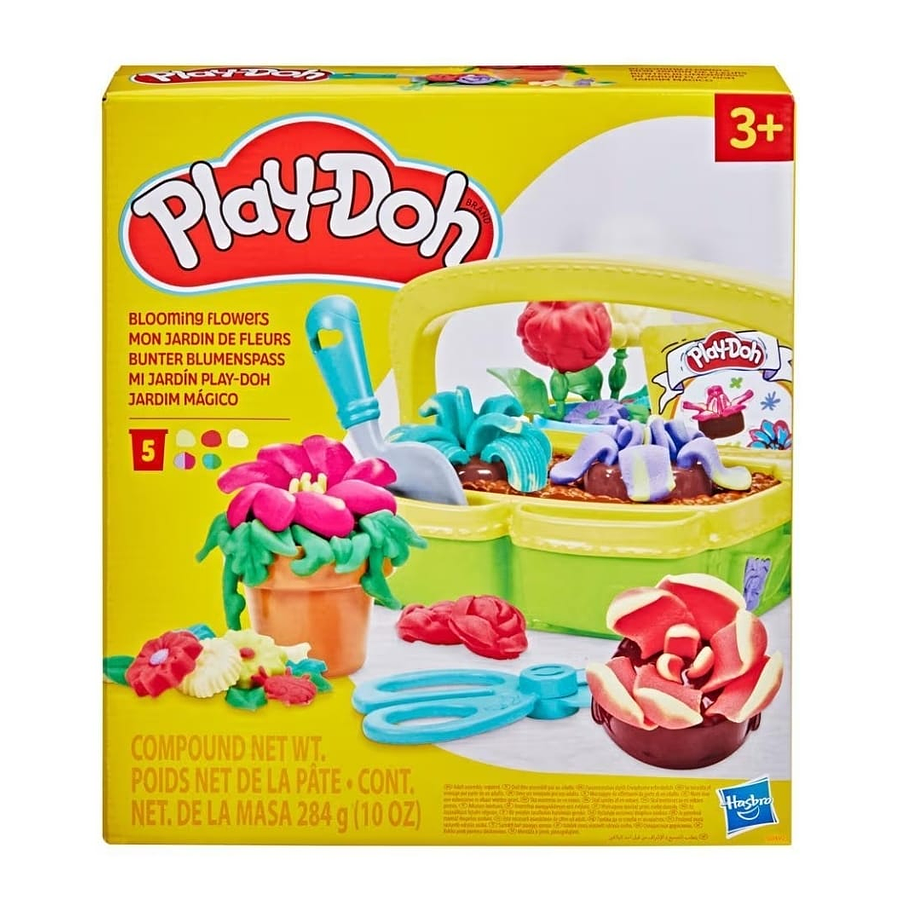 Play-Doh Set Masas Mi Jardín Magico Flores Florecientes G0492