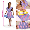 Play-Doh Set de muñeca Barbie Fashionista con volantes G1359