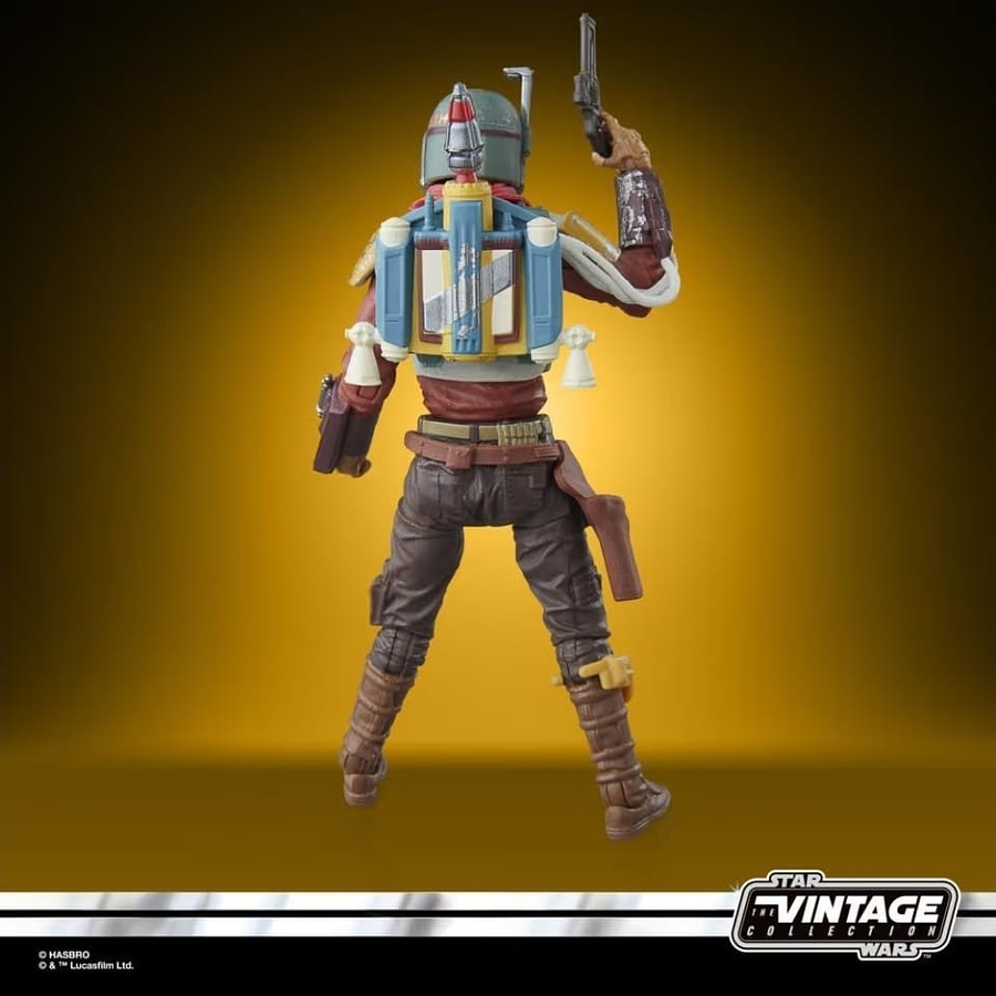 Figura de acción Cobb Vanth con armadura mandaloriana Star Wars The Vintage Collection G0301
