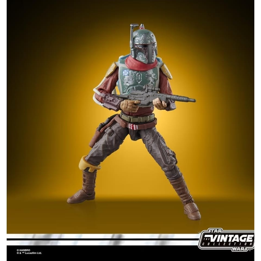 Figura de acción Cobb Vanth con armadura mandaloriana Star Wars The Vintage Collection G0301