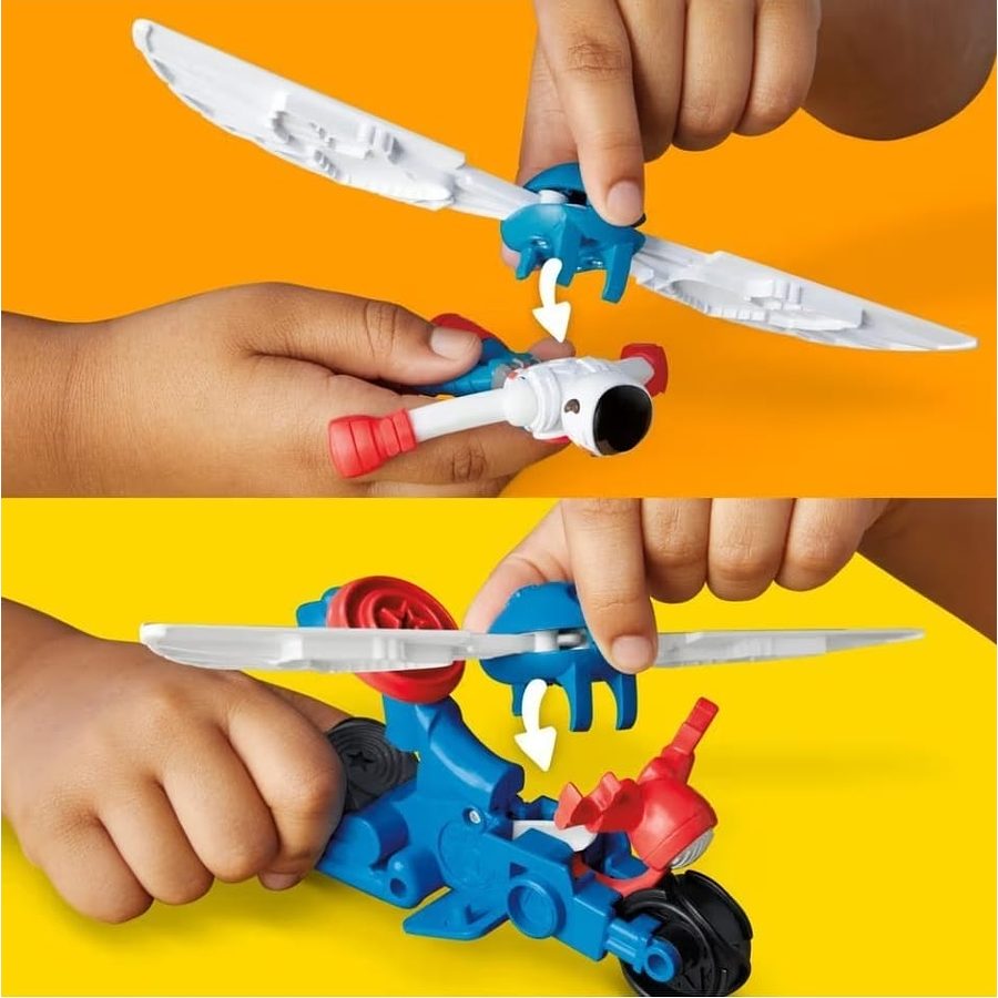 Play-Doh Marvel Captain America Moto-Slicer Playset G0555