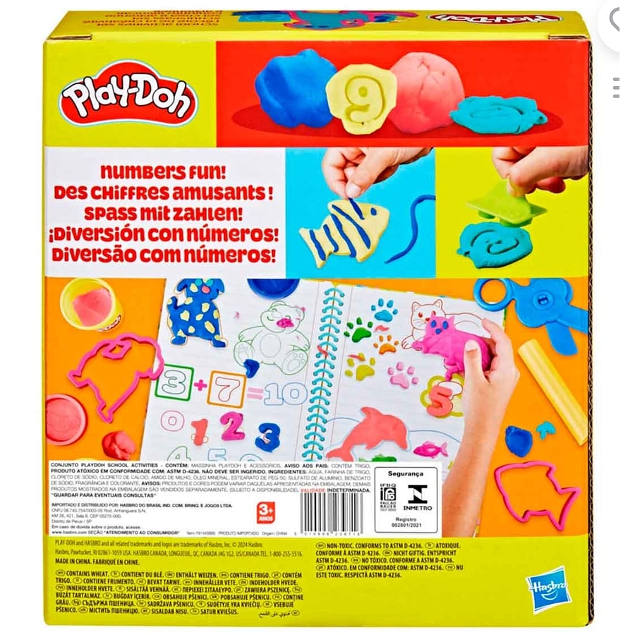 Set de Masa Play Doh Crea Aprende F9144