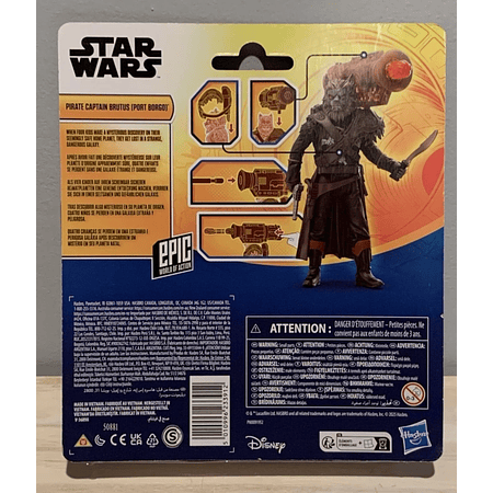 Star Wars Capitán Pirata Brutus, El poder de la Fuerza G0141