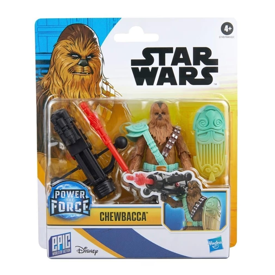 Chewbacca Star Wars Mundo Épico de Acción 4