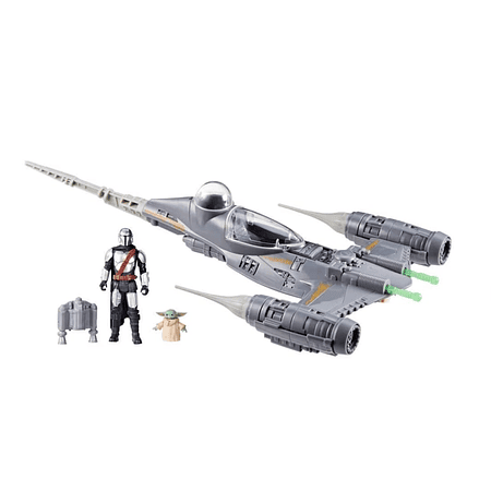 Set Nave y Figura The Mandalorian's N-1 Starfighter Star Wars Epic Hero Series F9950