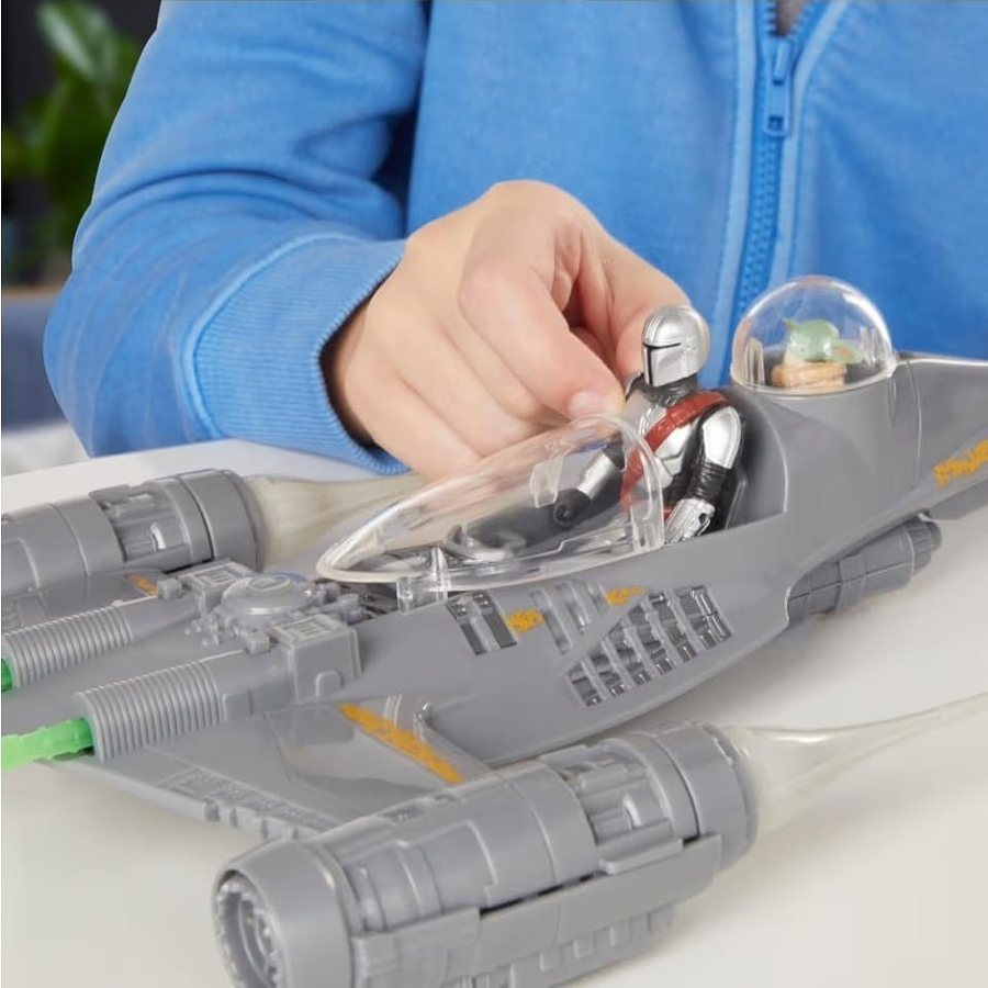 Set Nave y Figura The Mandalorian's N-1 Starfighter Star Wars Epic Hero Series F9950