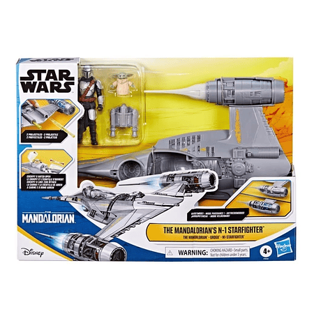 Set Nave y Figura The Mandalorian's N-1 Starfighter Star Wars Epic Hero Series F9950