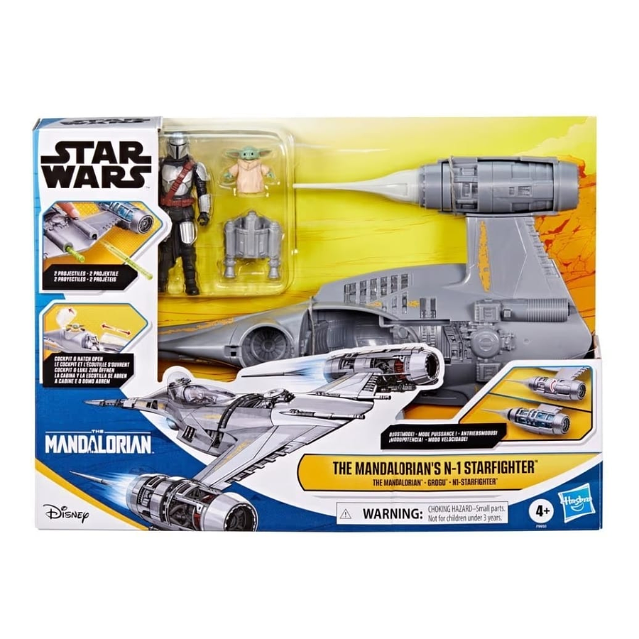 Set Nave y Figura The Mandalorian's N-1 Starfighter Star Wars Epic Hero Series F9950