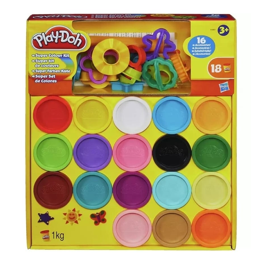 Play Doh Super Color Kit A4897