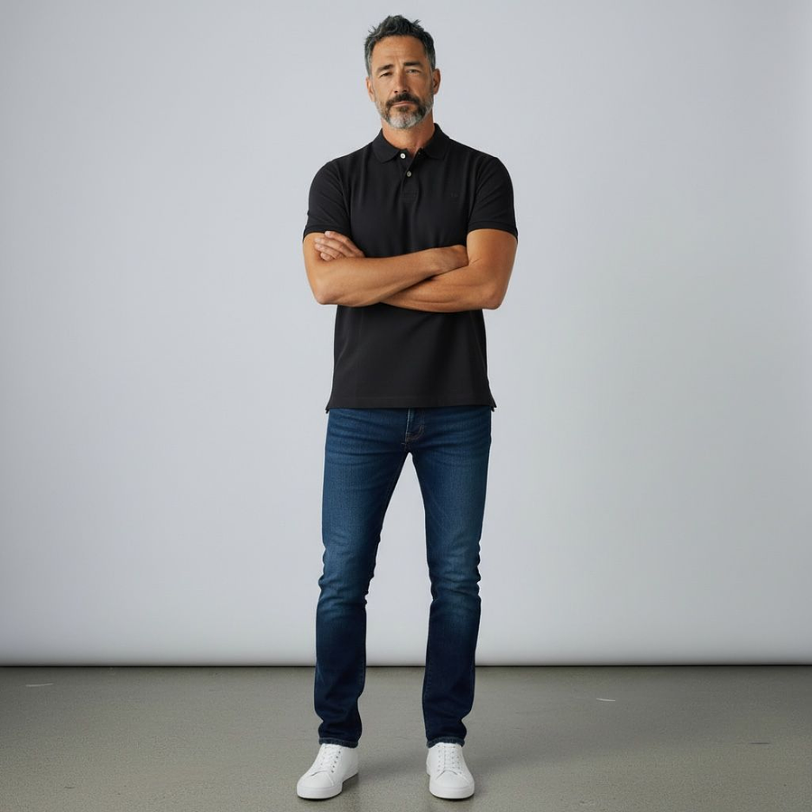 Polera Pique Polo Dockers Talla L