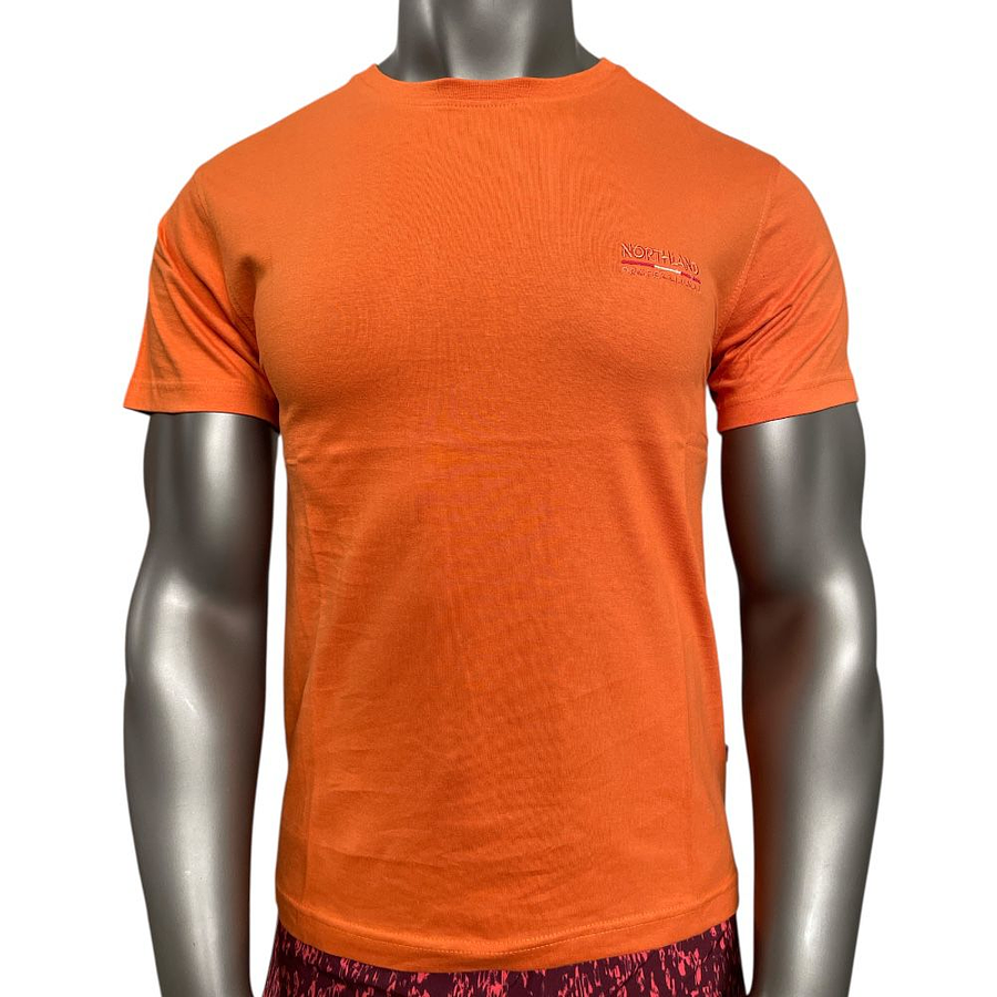 Polera de Hombre Algodón Northland Tools Orange 02-0437780 