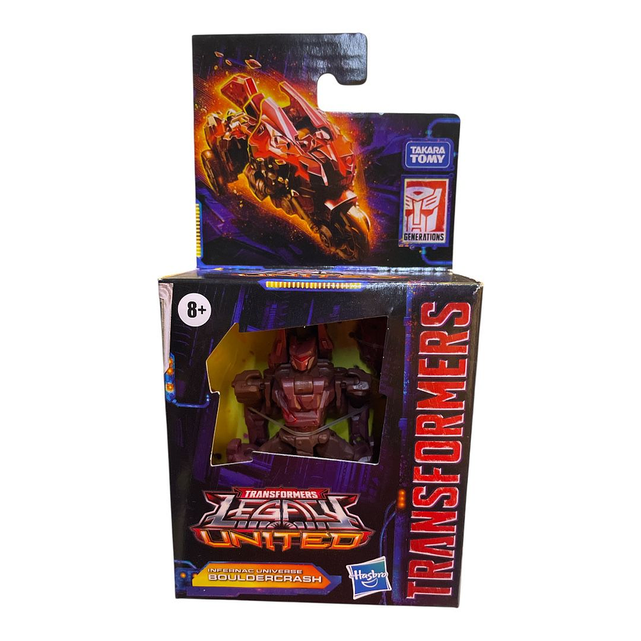 TRANSFORMERS LEGACY UNITED CORE CLASS INFERNAC UNIVERSE BOULDERCRASH