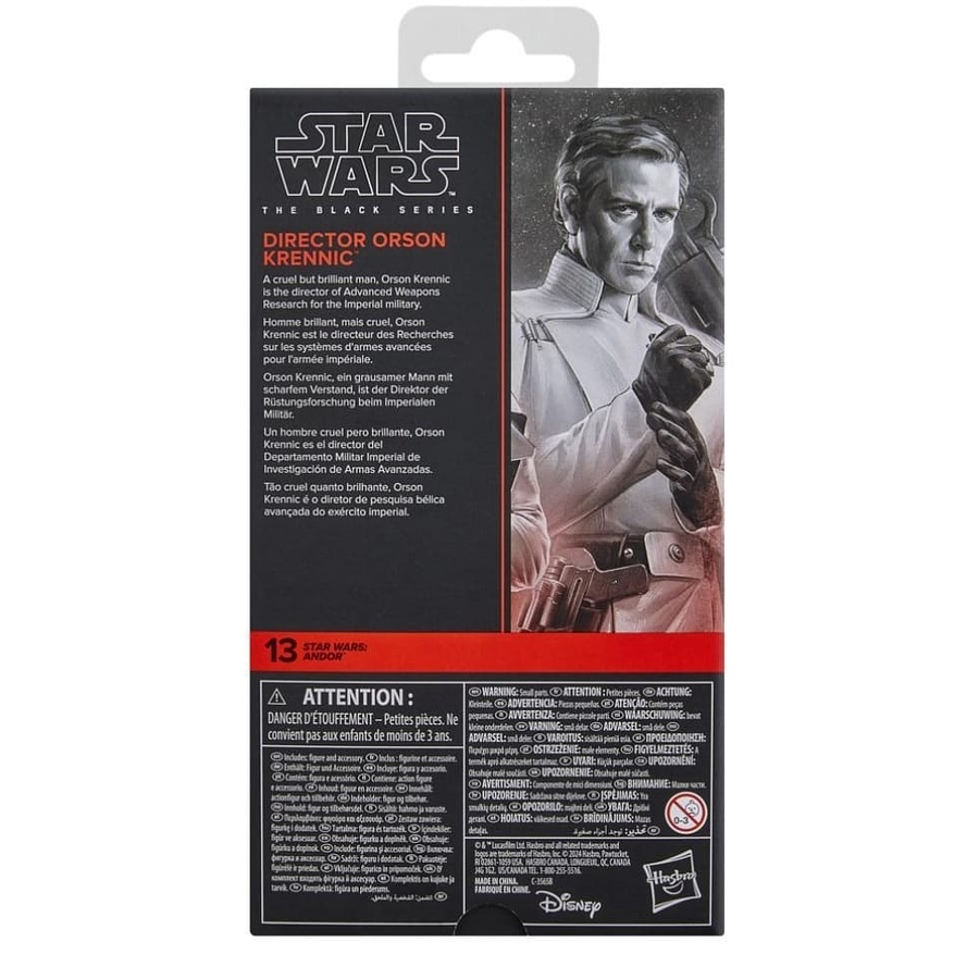 Figura Director Orson Krennic de Star Wars The Black Series G1827