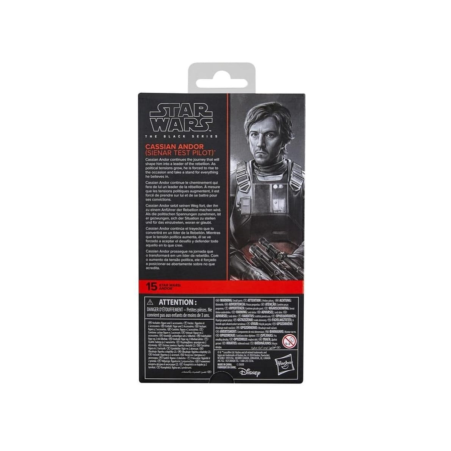 Star Wars The Black Series Cassian Andor (Piloto de pruebas de Sienar) G1553