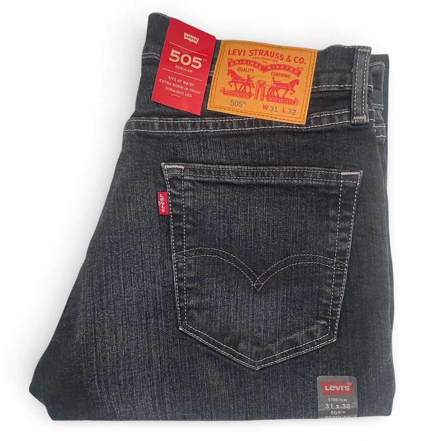 Jeans Levi's 505 de Hombre Regular Stretch W31 L32