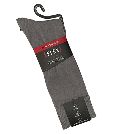 Calcetines de Vestir Van Heusen Flex Performance Hombre: Elásticos, Transpirables y Cómodos (1 Par)