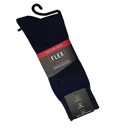 Calcetines de Vestir Van Heusen Flex Performance Hombre: Elásticos, Transpirables y Cómodos (1 Par)