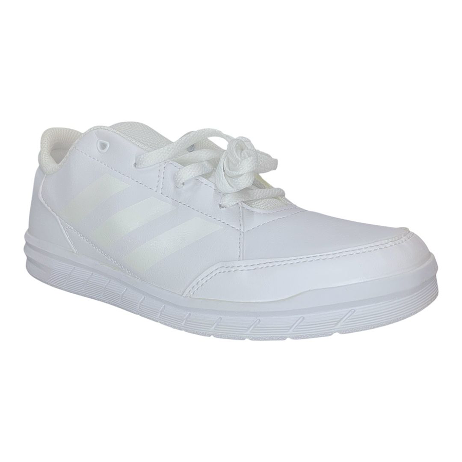 Zapatillas Escolares Unisex Adidas Altasport Kids Blancas D96874