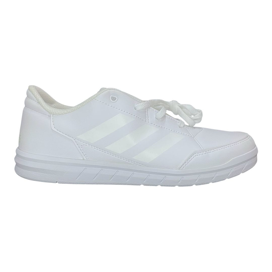 Zapatillas Escolares Unisex Adidas Altasport Kids Blancas D96874