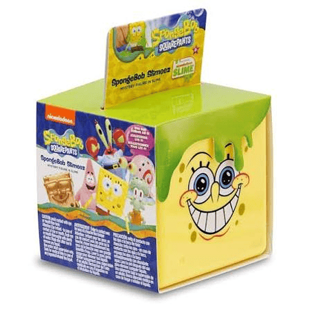 Figura Sorpresa Bob Esponja Slime GMV66 - Cubo con Slime Coleccionable TCF