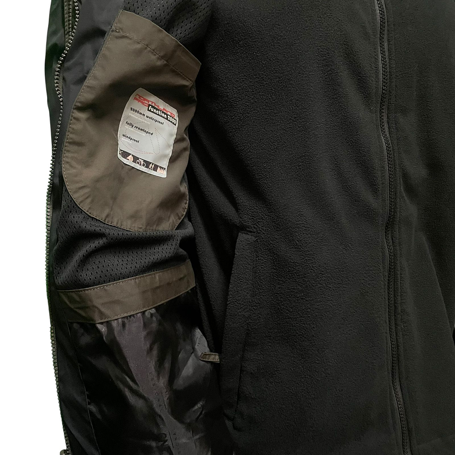 Parka de Hombre Northland  Merrill Combi 3 en 1 Blk-Torf 02-0398112