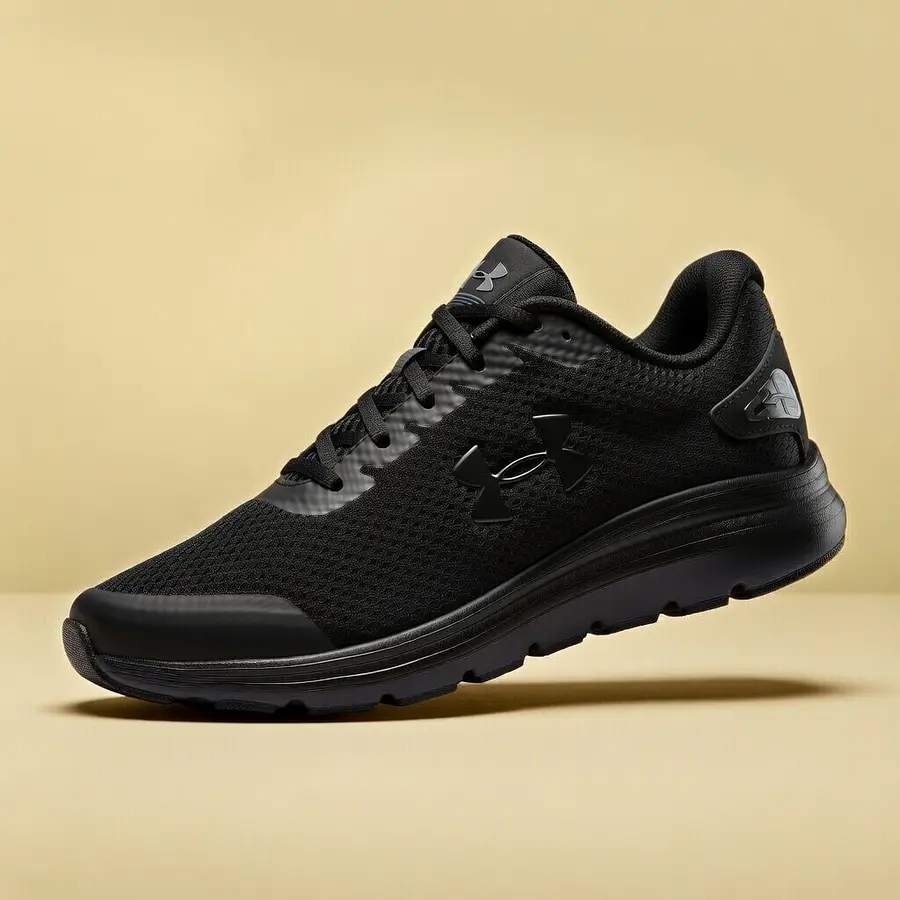 Zapatilla Under Armour Surge 2 Hombre 3022595-002 Running Negra
