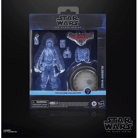Figura Star Wars Osha Aniseya Holocomm Collection Black Series Hasbro G0274