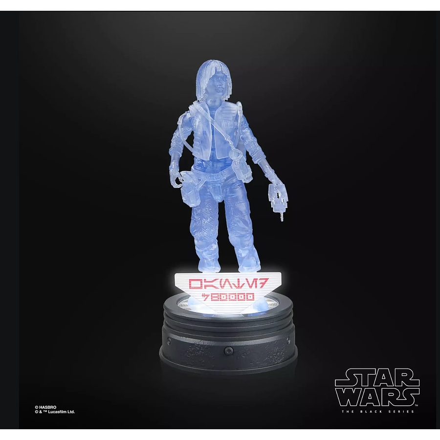 Figura Star Wars Osha Aniseya Holocomm Collection Black Series Hasbro G0274
