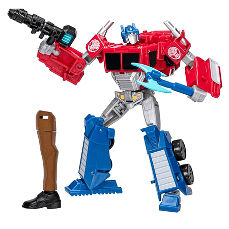 Figura Transformers EarthSpark Deluxe Class Optimus Prime Hasbro F6735