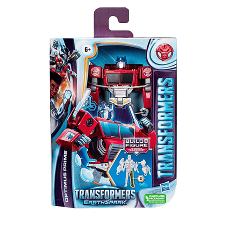 Figura Transformers EarthSpark Deluxe Class Optimus Prime Hasbro F6735