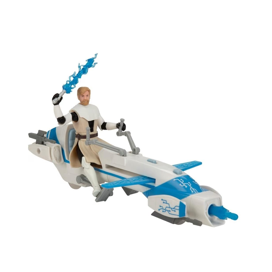Figura Star Wars Obi-Wan Kenobi & BARC Speeder Bike Epic World of Action Hasbro G0778