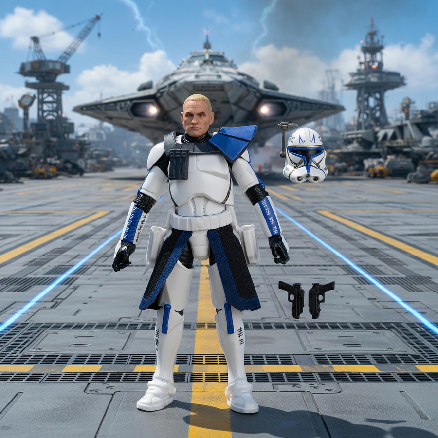 Star Wars The Vintage Collection Clone Commander Rex The Bad Batch Hasbro F9779