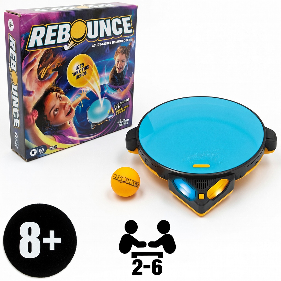 Rebounce Game Electronic Action Game 2-6 Players Hasbro G1428